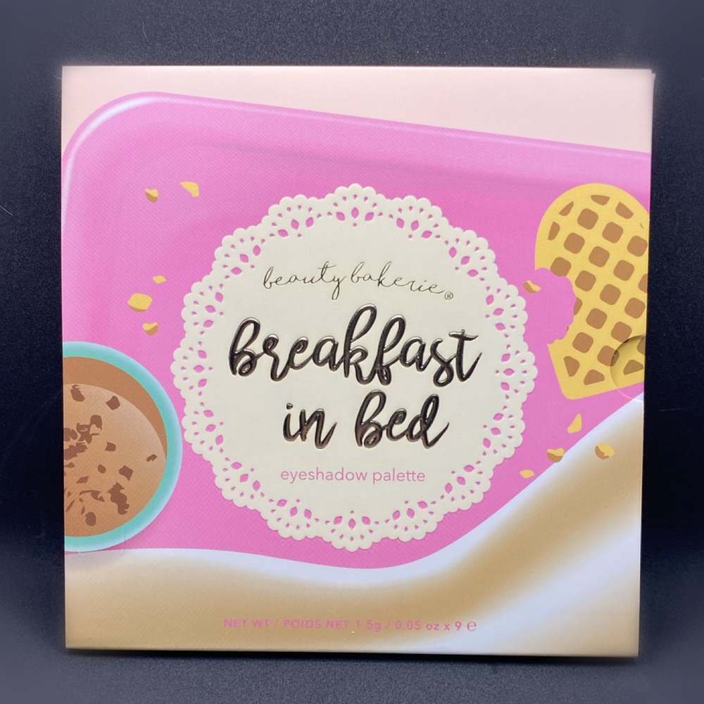 NIB Beauty Bakerie - “Breakfast in Bed” Eyeshadow Palette (neutral hues)